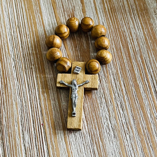 Buy Now Wooden Pocket Rosary Online